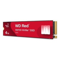 WD SSD Red SN700 4TB NVMe M.2 PCIE Gen3 - Disco a stato solido - NVMe