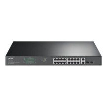 TP-LINK TL-SG1218MP - Fast Ethernet (10/100) - Full duplex - Supporto Power over Ethernet (PoE) - Montaggio rack
