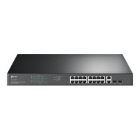 TP-LINK TL-SG1218MP - Fast Ethernet (10/100) - Full duplex - Supporto Power over Ethernet (PoE) - Montaggio rack