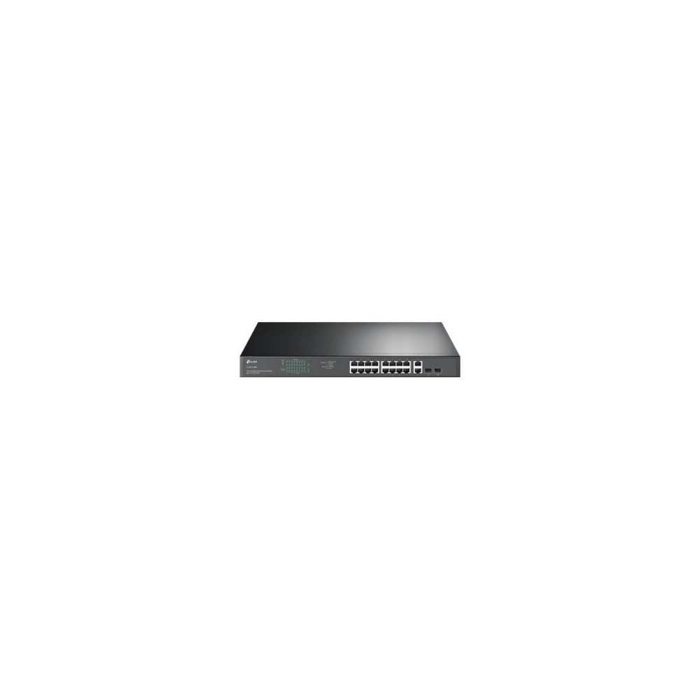 TP-LINK TL-SG1218MP - Fast Ethernet (10/100) - Full duplex - Supporto Power over Ethernet (PoE) - Montaggio rack