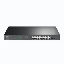 TP-LINK TL-SG1218MP - Fast Ethernet (10/100) - Full duplex - Supporto Power over Ethernet (PoE) - Montaggio rack