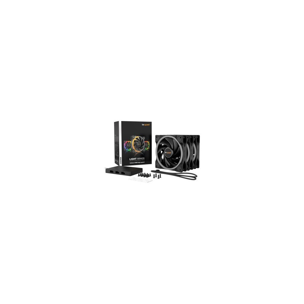 Be Quiet! ! Light Wings PWM H 3e120x120x25| BL077