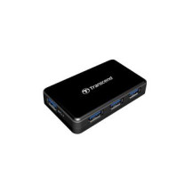 Transcend HUB3 - USB 3.2 Gen 1 (3.1 Gen 1) Type-A - Nero - CE/FCC/BSMI/KC/RCM/EAC - 5 - 12 V - Windows 10,Windows 7,Windows 8 -