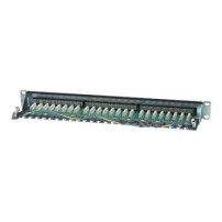 Intellinet 720038 - IEEE 802.3,IEEE 802.3ab,IEEE 802.3u - Fast Ethernet - Gigabit Ethernet - RJ-45 - F/UTP (FTP) - Nero - Montag