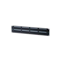 DIGITUS CAT 6 - Cl. E - RJ-45 - Nero - Acciaio galvanizzato - SECC - Acciaio - Montaggio a rack