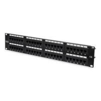 DIGITUS CAT 6 - Cl. E - RJ-45 - Nero - Acciaio galvanizzato - SECC - Acciaio - Montaggio a rack