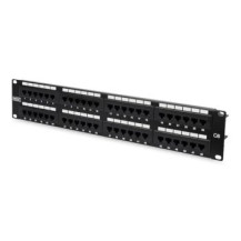 DIGITUS CAT 6 - Cl. E - RJ-45 - Nero - Acciaio galvanizzato - SECC - Acciaio - Montaggio a rack