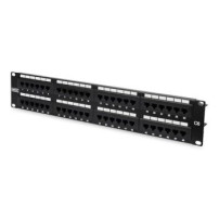 DIGITUS CAT 6 - Cl. E - RJ-45 - Nero - Acciaio galvanizzato - SECC - Acciaio - Montaggio a rack