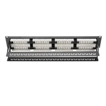 DIGITUS CAT 6 - Cl. E - RJ-45 - Nero - Acciaio galvanizzato - SECC - Acciaio - Montaggio a rack