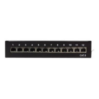 LogiLink Patch Panel Cat6 - Nero
