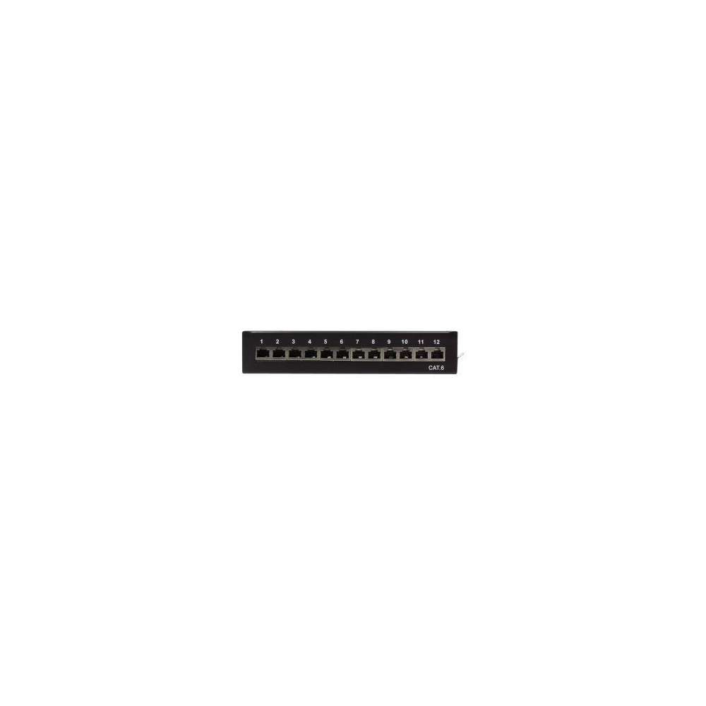 LogiLink Patch Panel Cat6 - Nero