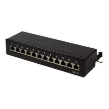 LogiLink Patch Panel Cat6 - Nero