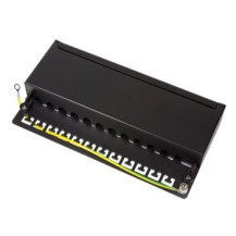 LogiLink Patch Panel Cat6 - Nero