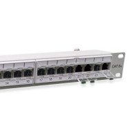 Equip 326524 - 10000 Mbit/s - RJ-45 - Oro - Cat6a - Grigio - Montaggio a rack
