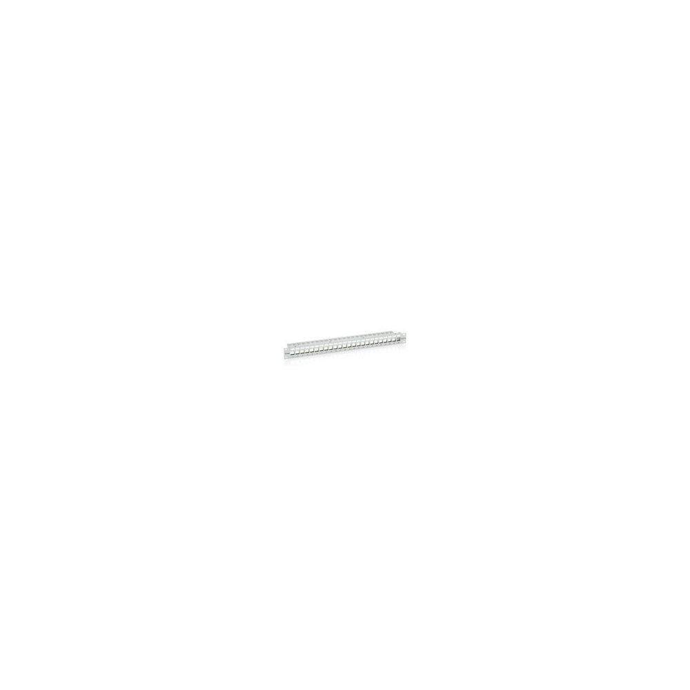 Equip Patchpanel 24x RJ45 Cat6 19″ 1HE Keystone RAL 7035 - Rj-45 - Modulo rack