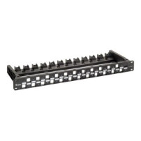 Equip 769225 - Cat6a - Nero - Vetroresina - Policarbonato - Montaggio a rack - 1U - 44 mm