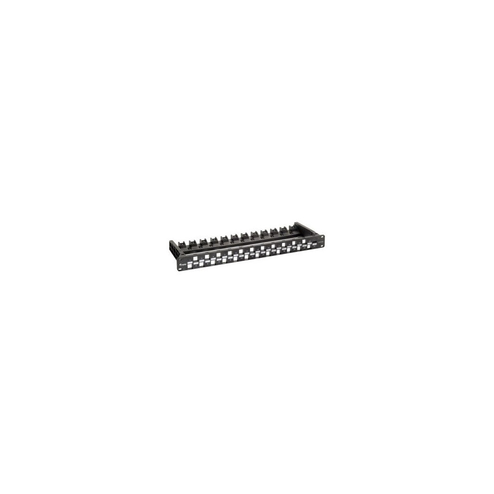 Equip 769225 - Cat6a - Nero - Vetroresina - Policarbonato - Montaggio a rack - 1U - 44 mm