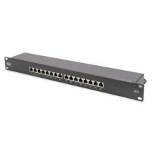 DIGITUS DN-91616S-B - IEEE 802.3af,IEEE 802.3at - RJ-45 - Oro - 26/22 - 30 N - Nero