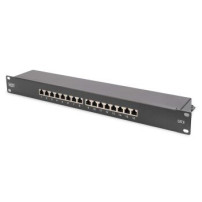 DIGITUS DN-91616S-B - IEEE 802.3af,IEEE 802.3at - RJ-45 - Oro - 26/22 - 30 N - Nero