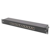 DIGITUS DN-91616S-B - IEEE 802.3af,IEEE 802.3at - RJ-45 - Oro - 26/22 - 30 N - Nero