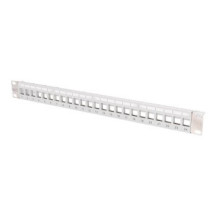 DIGITUS DN-91410-LF - Cat5e,Cat6,Cat6a - Grigio - SPCC - Montaggio a rack - 1U - -20 - 70 °C