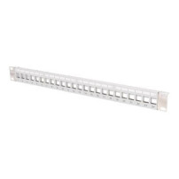DIGITUS DN-91410-LF - Cat5e,Cat6,Cat6a - Grigio - SPCC - Montaggio a rack - 1U - -20 - 70 °C