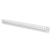 DIGITUS DN-91410-LF - Cat5e,Cat6,Cat6a - Grigio - SPCC - Montaggio a rack - 1U - -20 - 70 °C