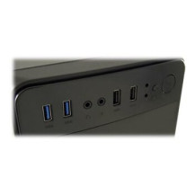 LC-Power 2015MB - Micro Tower - PC - Nero - ATX - Metallo - Casa/ufficio