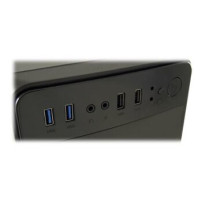 LC-Power 2015MB - Micro Tower - PC - Nero - ATX - Metallo - Casa/ufficio