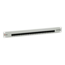 Digital Data Communications Patchpanel 25x RJ45 Cat3 19″ 1HE ISDN hellgrau - 25-port - ISDN