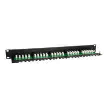 Equip 125298 - RJ-45 - Cat3 - Nero - Montaggio a rack - 1U - CE