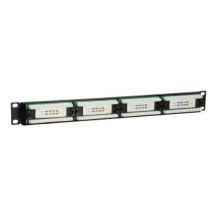 Equip 235325 - Cat5e - Nero - Montaggio a rack - 1U - CE - 482,6 mm