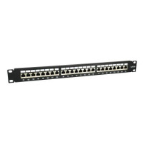Equip 326625 - RJ-45 - Cat6a - Nero - 1U - CE - 482,6 mm
