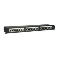 Equip 327425 - RJ-45 - Cat5e - Nero - Montaggio a rack - 1U - CE