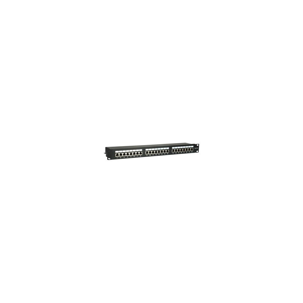 Equip 327425 - RJ-45 - Cat5e - Nero - Montaggio a rack - 1U - CE