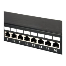 Equip 327425 - RJ-45 - Cat5e - Nero - Montaggio a rack - 1U - CE