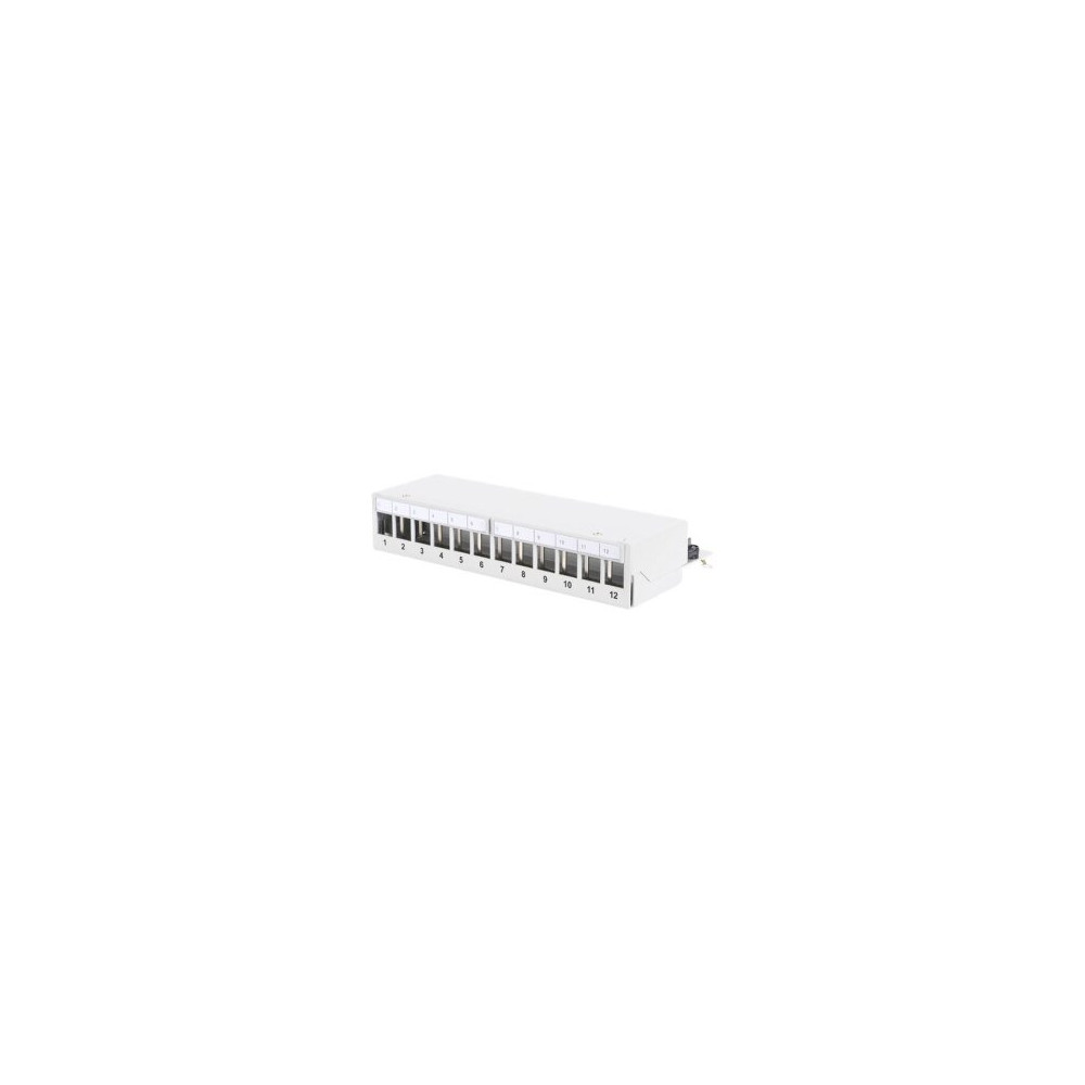 DIGITUS DN-93706 - RJ-45 - Grigio - Montaggio a rack - 1U - Scatola