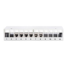 DIGITUS DN-93706 - RJ-45 - Grigio - Montaggio a rack - 1U - Scatola