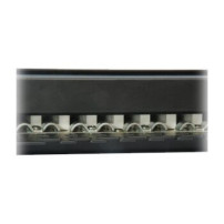 Digital Data Communications Patchpanel 24x RJ45 Cat6 19″ 1HE grau - 24-port - Rj-45