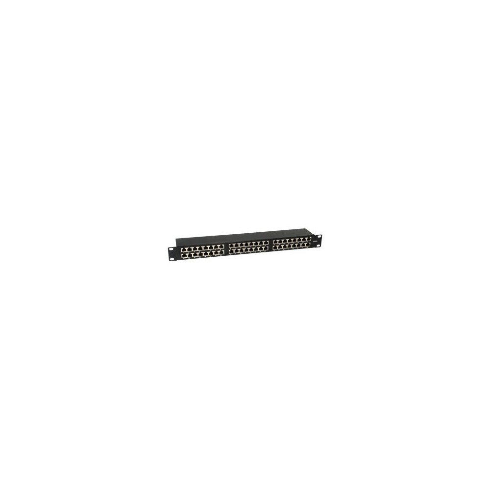 Equip 326449 - RJ-45 - Cat6 - Nero - Montaggio a rack - 1U - CE