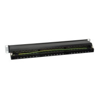 Equip 326449 - RJ-45 - Cat6 - Nero - Montaggio a rack - 1U - CE