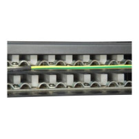 Equip 326449 - RJ-45 - Cat6 - Nero - Montaggio a rack - 1U - CE