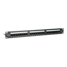 Equip 135425 - RJ-45 - Nero - Montaggio a rack - 1U - CE - Scatola