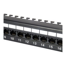 Equip 135425 - RJ-45 - Nero - Montaggio a rack - 1U - CE - Scatola