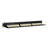 Equip 135425 - RJ-45 - Nero - Montaggio a rack - 1U - CE - Scatola