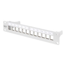DIGITUS DN-91419 - Grigio - Montaggio a rack - 1U