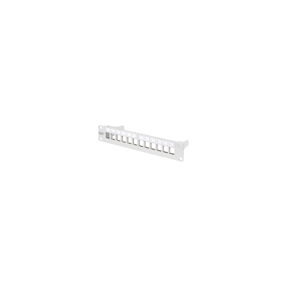 DIGITUS DN-91419 - Grigio - Montaggio a rack - 1U