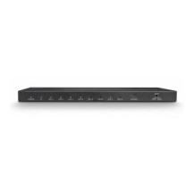 Lindy 38237 - HDMI - 8x HDMI - 3840 x 2160 Pixel - Nero - Metallo - 4K Ultra HD