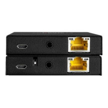 Lindy 38205 - 3840 x 2160 Pixel - Trasmettitore e ricevitore AV - 50 m - Cablato - Nero - HDCP