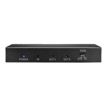 Lindy 38235 - HDMI - 2x HDMI - 3840 x 2160 Pixel - Nero - Metallo - CE - FCC - RoHS - REACH - California Proposition 65
